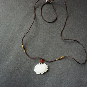 Lotus necklace